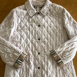 Burberry diamond quilted thermoregulated jacket.